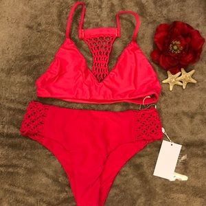 Mikoh tropic pink Maui M tamarindo XL set